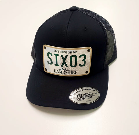 SIX03 License Plate Hat