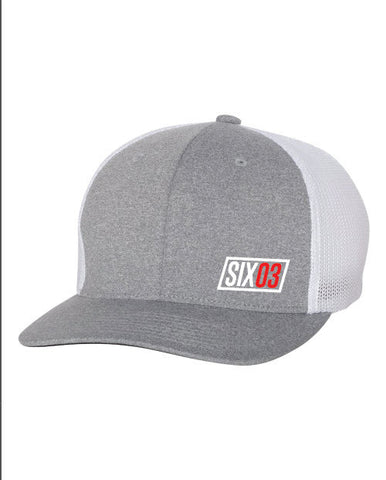 SIX03's Contrast Flexfit Trucker Mesh Cap