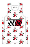 SIX03 " Santa Shuffle" Running Singlet